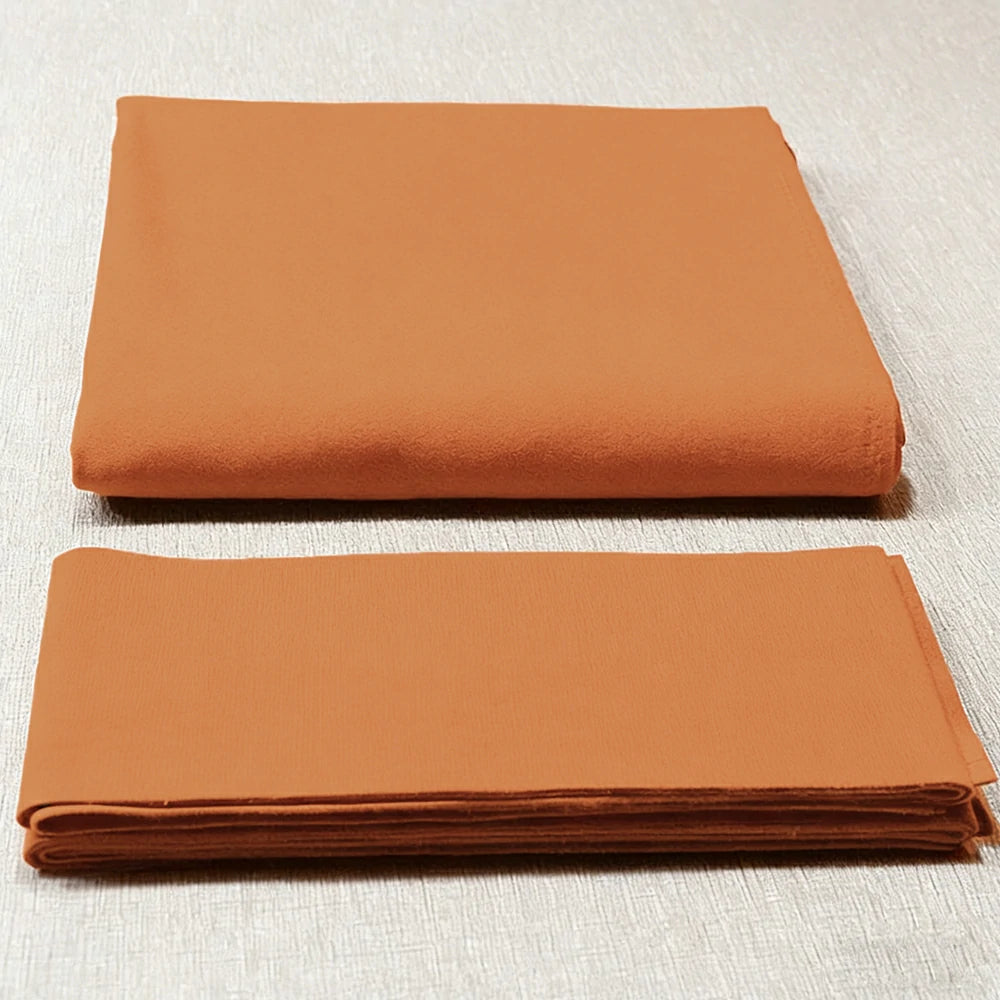 ARIX 7/8/9FT Billiard Table Cloth - High-Density Wool Blend, Anti-Pilling Durable Fabric for Smooth & Accurate Play - Orange
