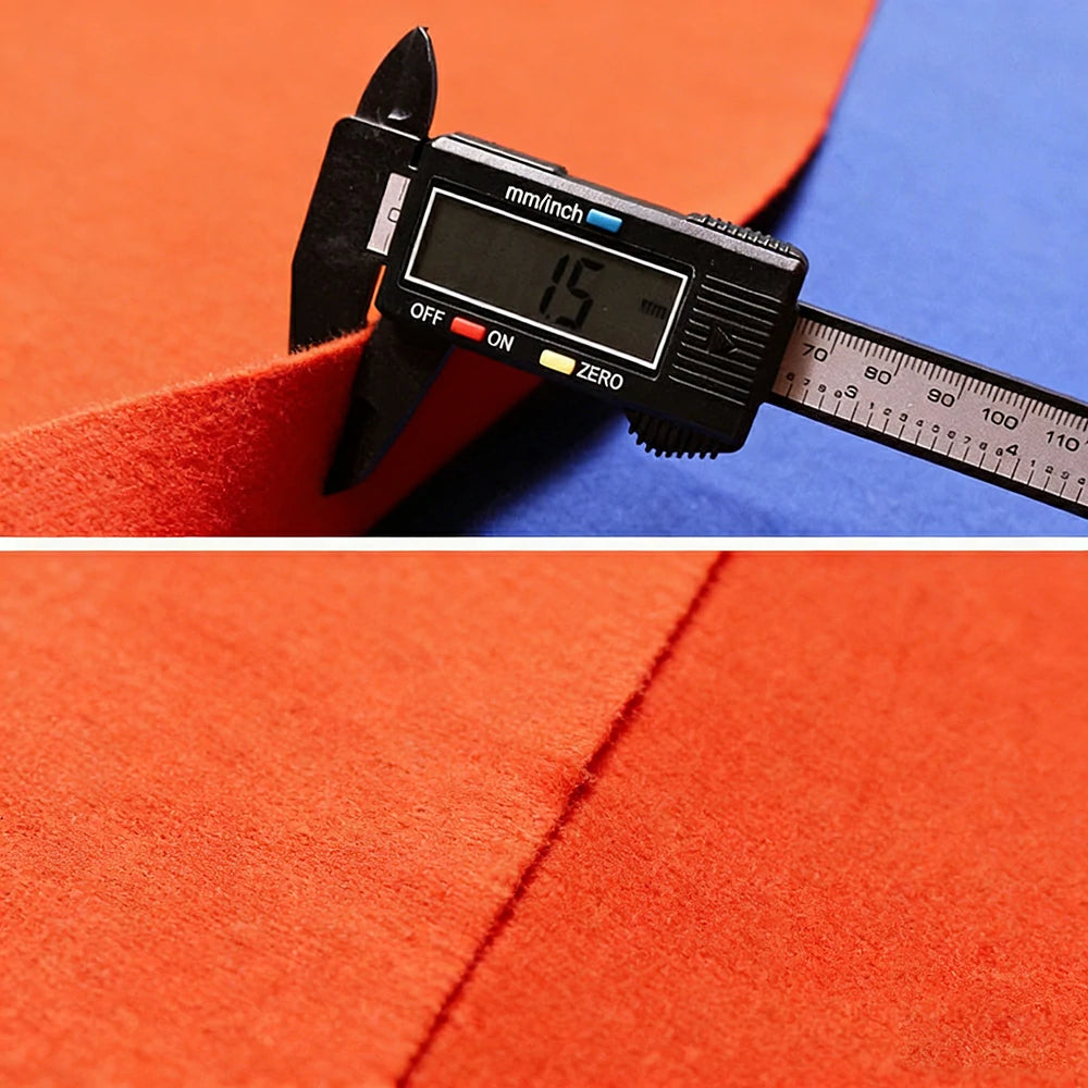 ARIX 7/8/9FT Billiard Table Cloth - High-Density Wool Blend, Anti-Pilling Durable Fabric for Smooth & Accurate Play - Orange Red