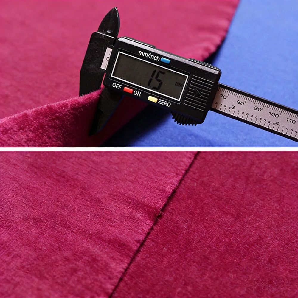 ARIX 7/8/9FT Billiard Table Cloth - High-Density Wool Blend, Anti-Pilling Durable Fabric for Smooth & Accurate Play - Raspberry Red