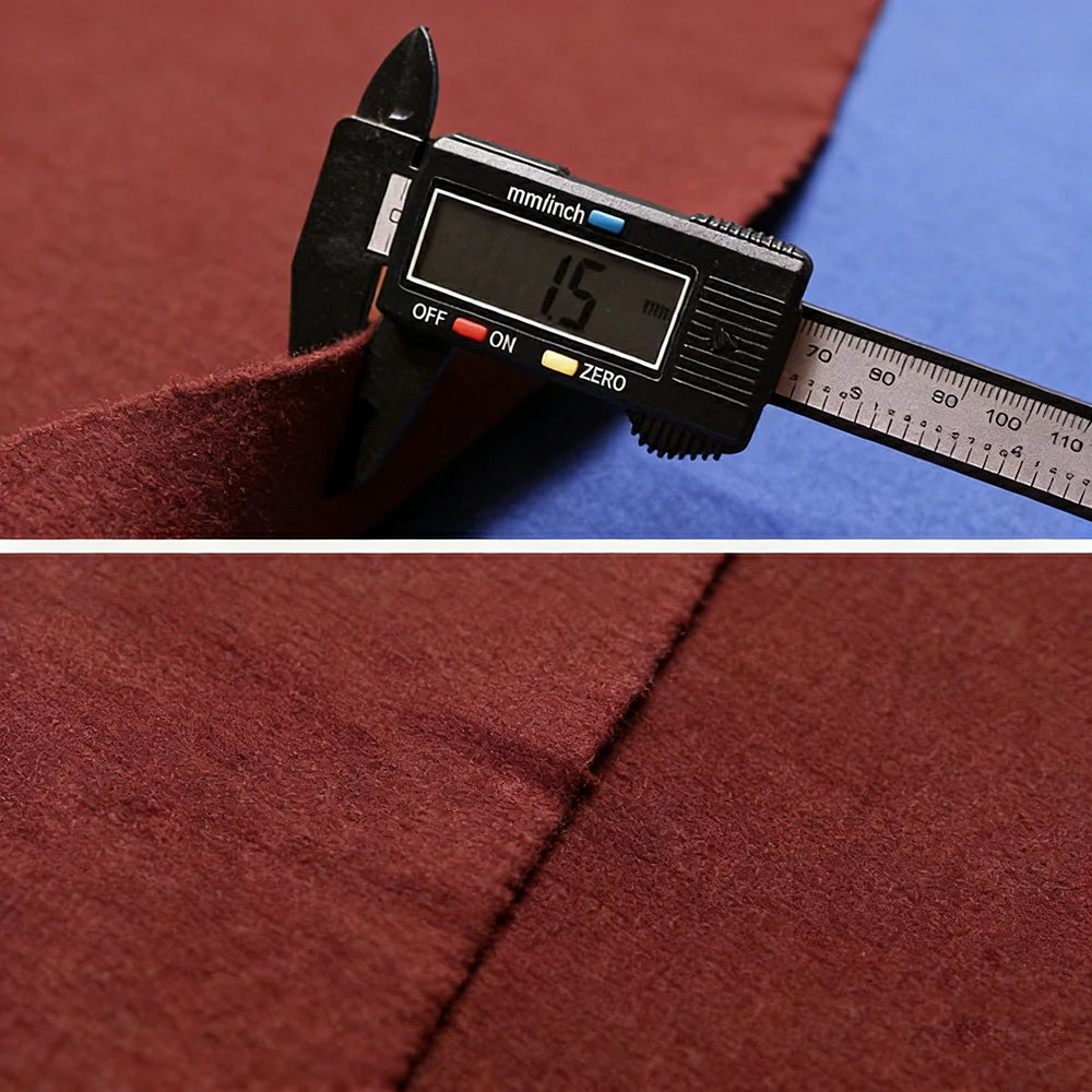 ARIX 7/8/9FT Billiard Table Cloth - High-Density Wool Blend, Anti-Pilling Durable Fabric for Smooth & Accurate Play - Rust Brown