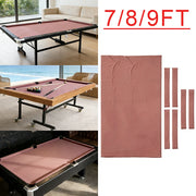 ARIX 7/8/9FT Billiard Table Cloth - High-Density Wool Blend, Anti-Pilling Durable Fabric for Smooth & Accurate Play - Rose Pink