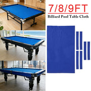 ARIX 7/8/9FT Billiard Table Cloth - High-Density Wool Blend, Anti-Pilling Durable Fabric for Smooth & Accurate Play - Deep Sapphire