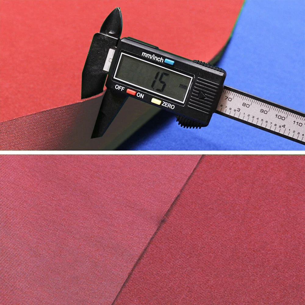 ARIX 7/8/9FT Billiard Table Cloth - High-Density Wool Blend, Anti-Pilling Durable Fabric for Smooth & Accurate Play - Scarlet Red