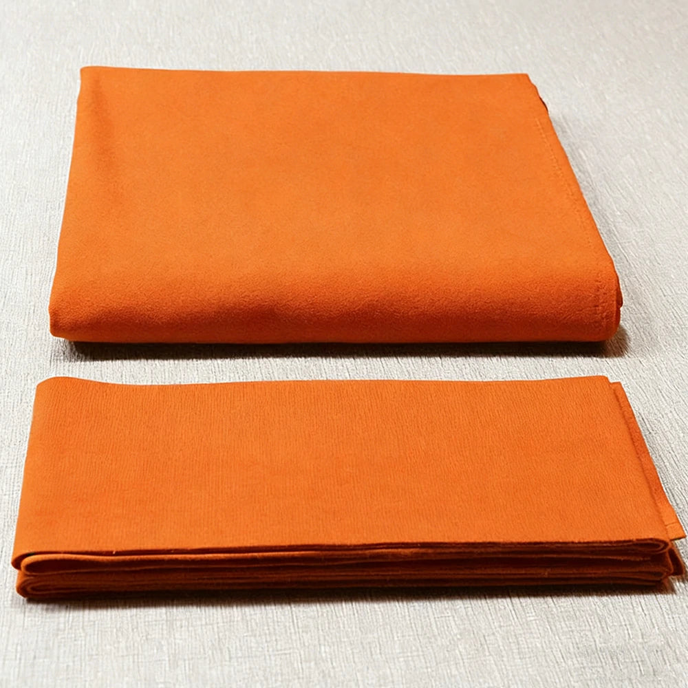 ARIX 7/8/9FT Billiard Table Cloth - High-Density Wool Blend, Anti-Pilling Durable Fabric for Smooth & Accurate Play - Spiced Orange