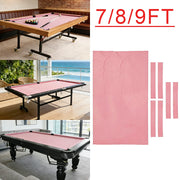 ARIX 7/8/9FT Billiard Table Cloth - High-Density Wool Blend, Anti-Pilling Durable Fabric for Smooth & Accurate Play - Soft Pink