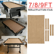 ARIX 7/8/9FT Billiard Table Cloth - High-Density Wool Blend, Anti-Pilling Durable Fabric for Smooth & Accurate Play - Stone Beige