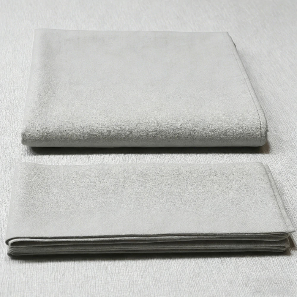 ARIX 7/8/9FT Billiard Table Cloth - High-Density Wool Blend, Anti-Pilling Durable Fabric for Smooth & Accurate Play - Silver Grey