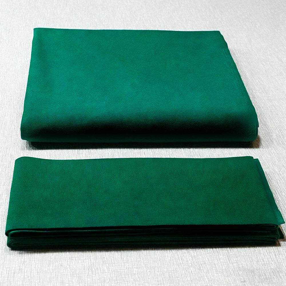 ARIX 7/8/9FT Billiard Table Cloth - High-Density Wool Blend, Anti-Pilling Durable Fabric for Smooth & Accurate Play - Teal Green