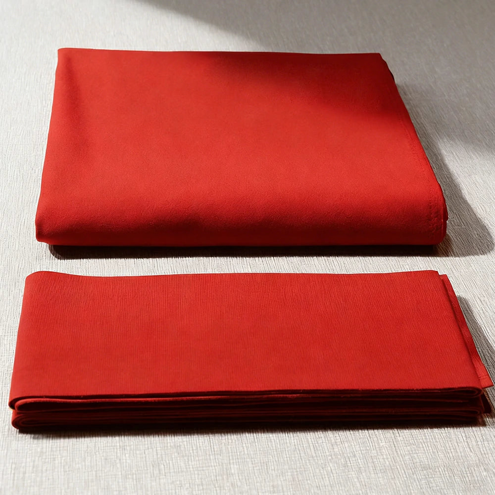 ARIX 7/8/9FT Billiard Table Cloth - High-Density Wool Blend, Anti-Pilling Durable Fabric for Smooth & Accurate Play - Tomato Red