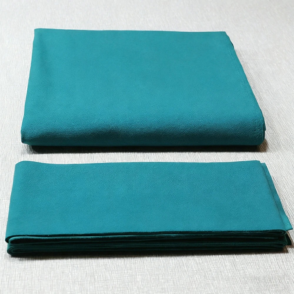 ARIX 7/8/9FT Billiard Table Cloth - High-Density Wool Blend, Anti-Pilling Durable Fabric for Smooth & Accurate Play - Turquoise Green