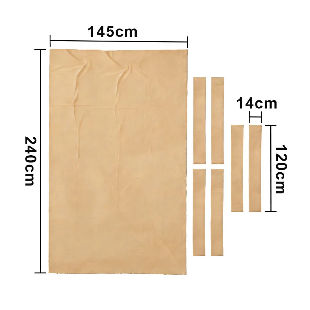 ARIX 7/8/9FT Billiard Table Cloth - High-Density Wool Blend, Anti-Pilling Durable Fabric for Smooth & Accurate Play - Warm Beige