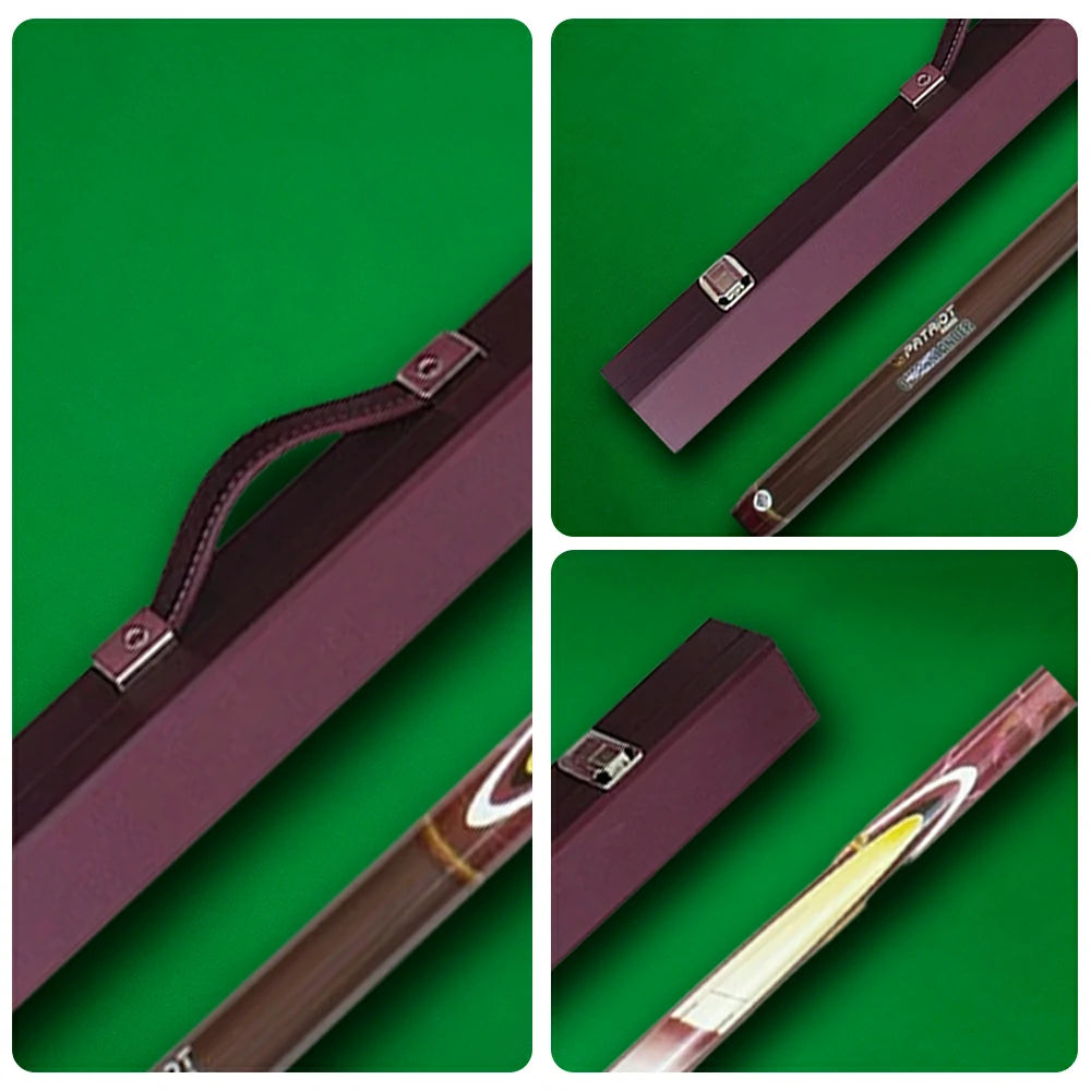 ARIX 2-Piece Cue with C44 Hard Case, 57" Composite Cue & 32" Rigid Case – Secure Latches & Padded Interior - Red