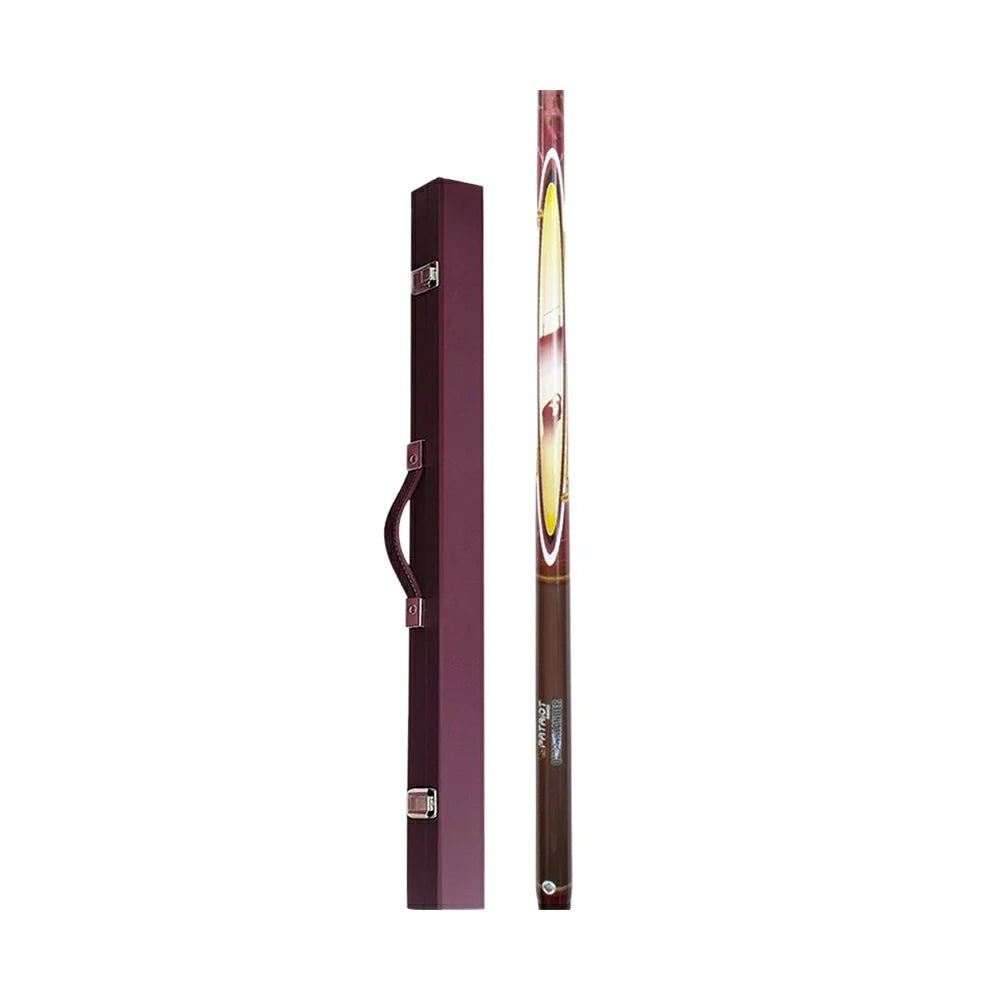 ARIX 2-Piece Cue with C44 Hard Case, 57" Composite Cue & 32" Rigid Case – Secure Latches & Padded Interior - Red