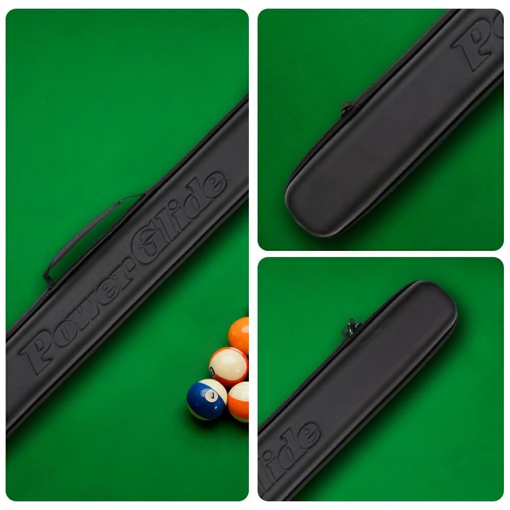 ARIX Dual Cue Case Set, Hard Protective Design with Soft Interior Padding & Full-Length Zippers – 2-Piece Cue Cases - Black
