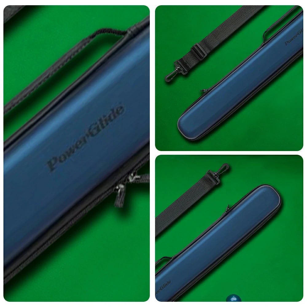 ARIX Dual Cue Case Set, Hard Protective Design with Soft Interior Padding & Full-Length Zippers – 2-Piece Cue Cases - Blue