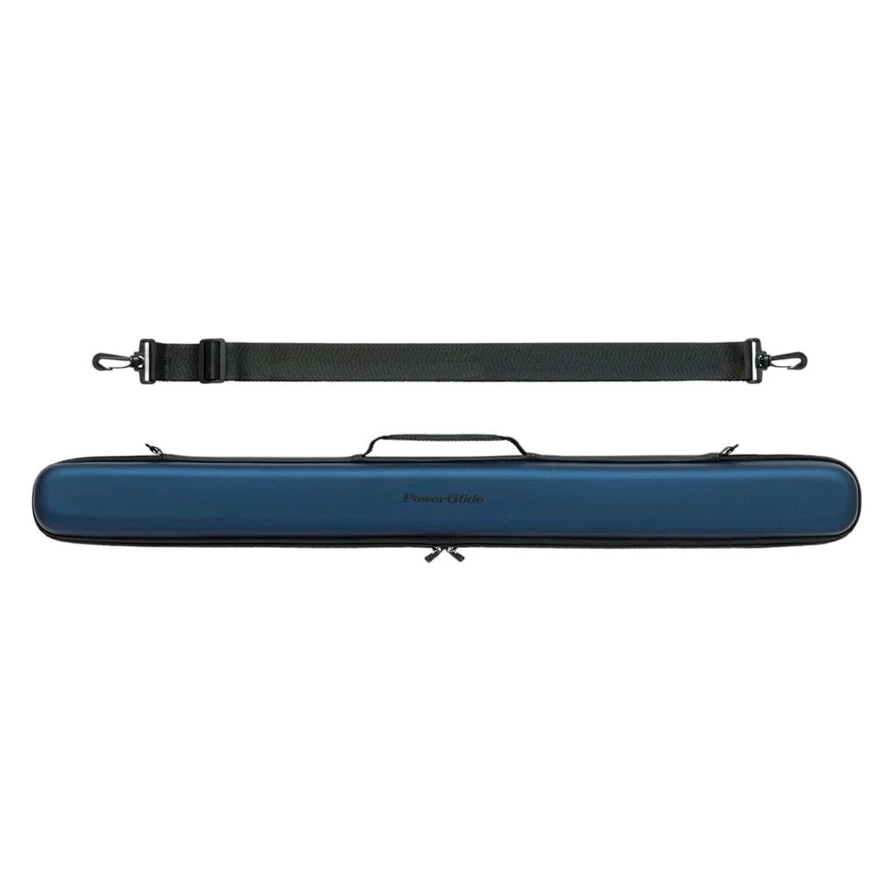 ARIX Dual Cue Case Set, Hard Protective Design with Soft Interior Padding & Full-Length Zippers – 2-Piece Cue Cases - Blue