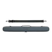 ARIX Dual Cue Case Set, Hard Protective Design with Soft Interior Padding & Full-Length Zippers – 2-Piece Cue Cases - Grey