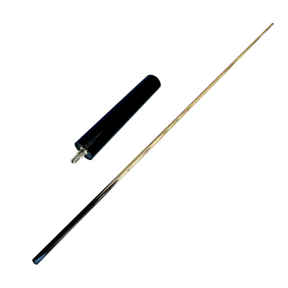 ARIX Billiard Cue 1/2 Split, Ash Shaft with Ebony Butt, 8.5mm Tip, Sword-Grain Design for Smooth Stroke and Precision - 145cm