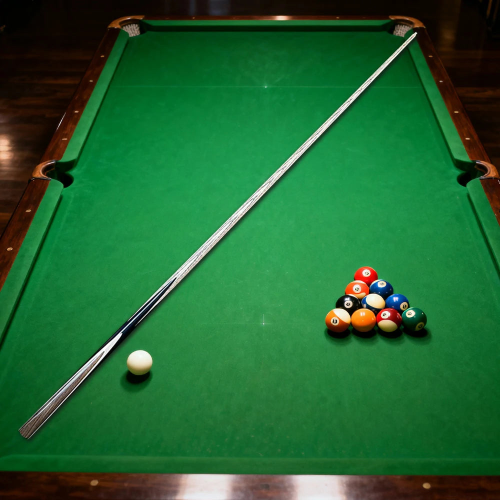ARIX Billiard Cue 1/2 Split, Ash Shaft with Rosewood Butt, 9.2mm Tip, Sword-Grain Shaft for Smooth and Stable Play - 145cm