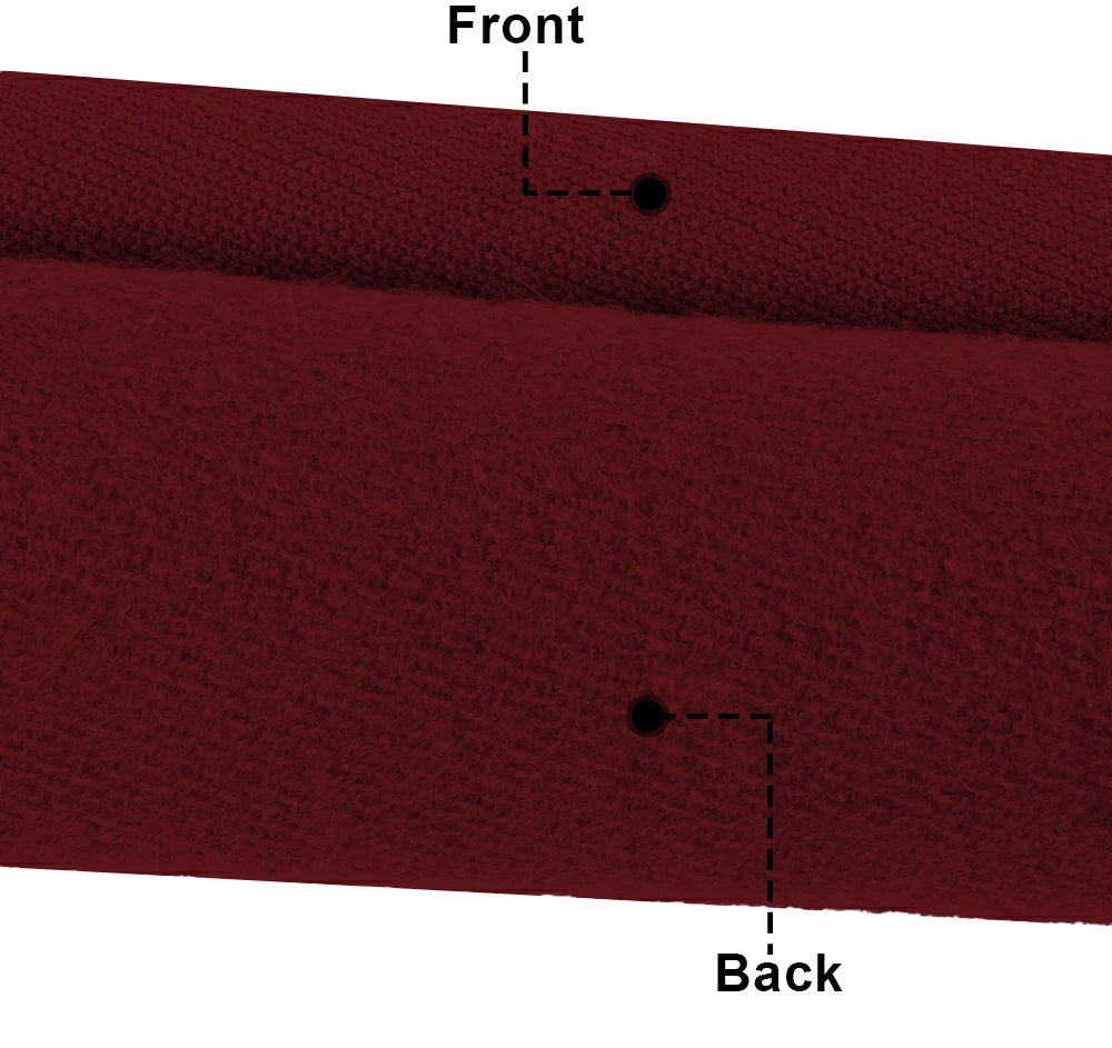 Hainsworth Smart Precut Cloth - 7/8/9FT Professional Speed & Control, 460gsm Directional Nap for Snooker & Pool Tables - Cherry