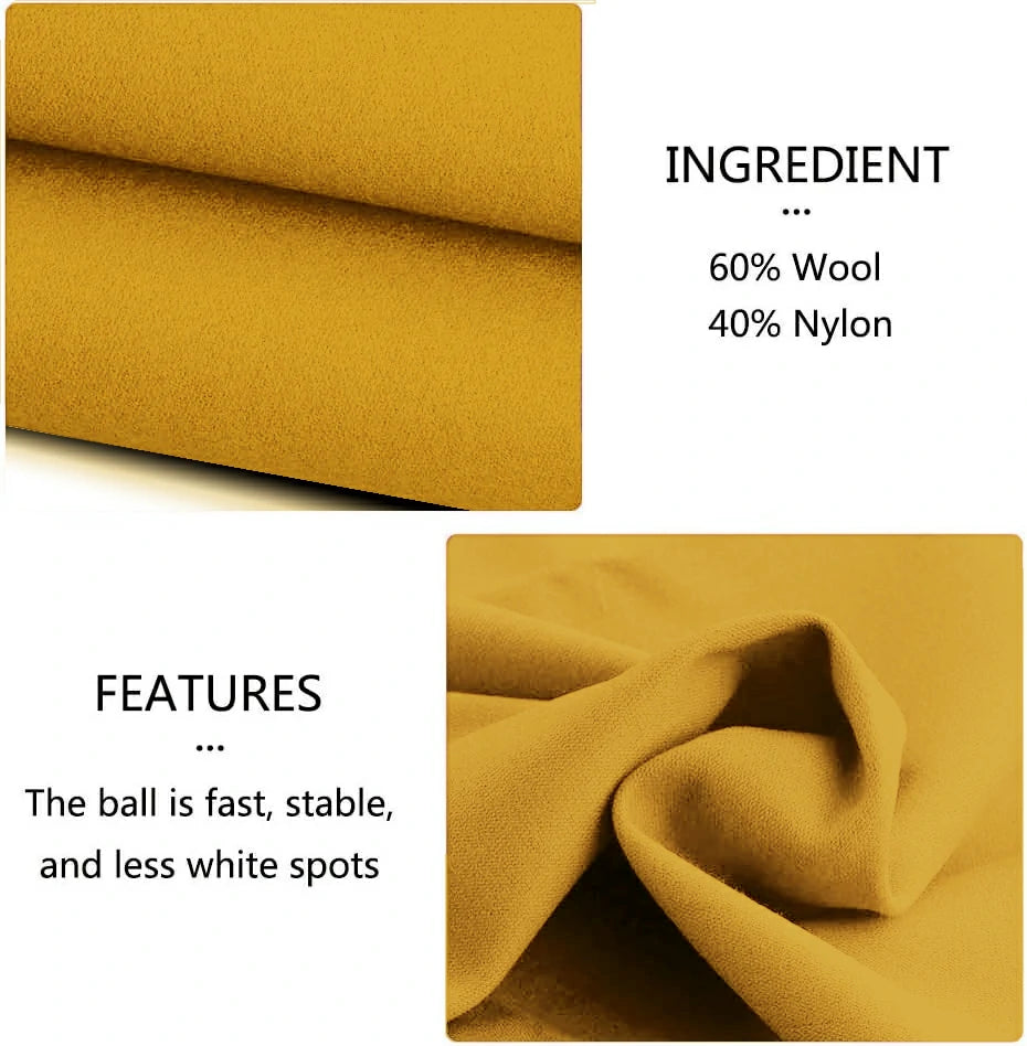 Hainsworth Smart Precut Cloth - 7/8/9FT Professional Speed & Control, 460gsm Directional Nap for Snooker & Pool Tables - Gold