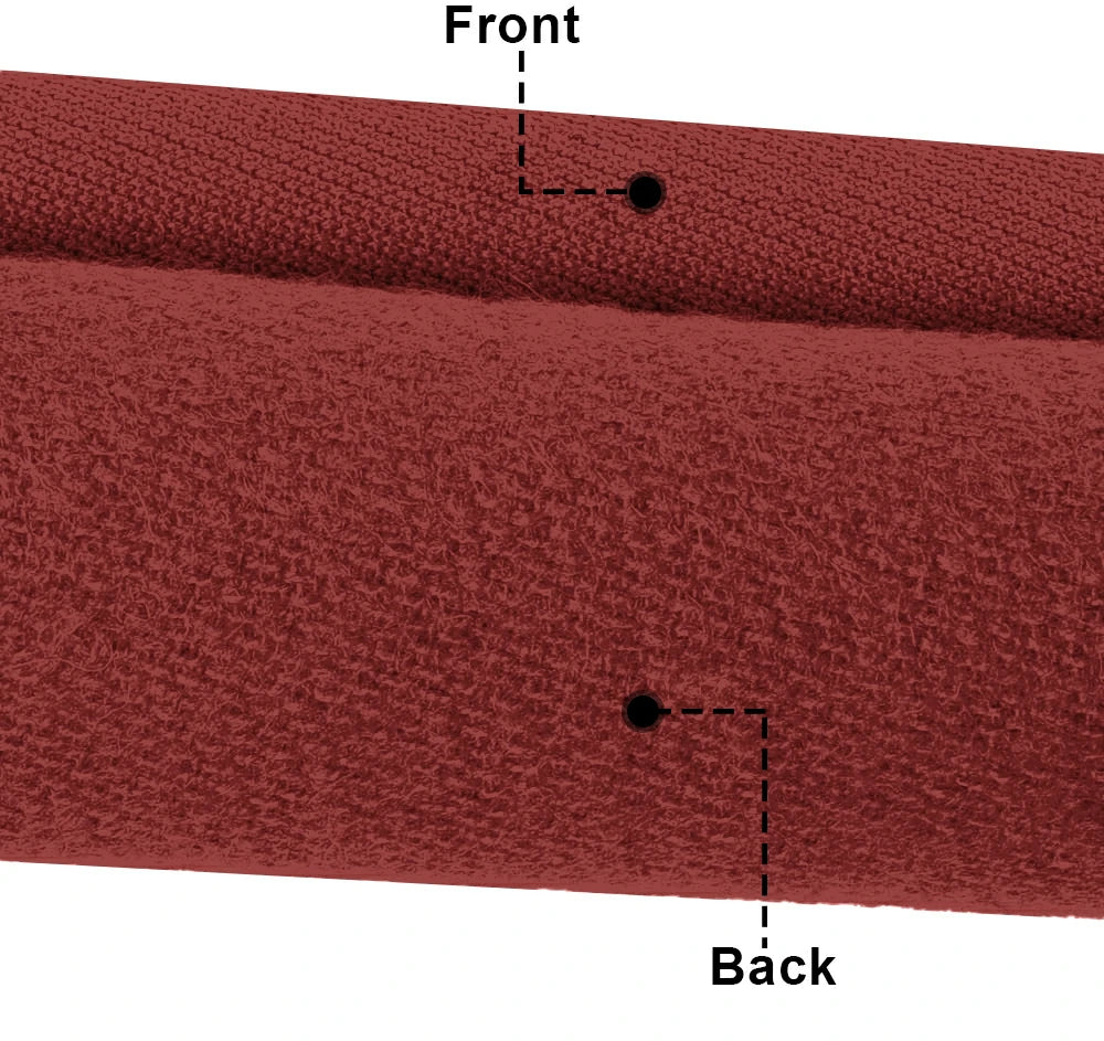 Hainsworth Smart Precut Cloth - 7/8/9/12FT Professional Speed & Control, 460gsm Directional Nap for Snooker & Pool Tables - Maroon