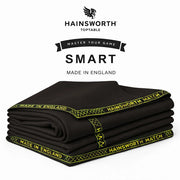 Hainsworth Smart Precut Cloth - 7/8/9FT Professional Speed & Control, 460gsm Directional Nap for Snooker & Pool Tables - Nutmeg