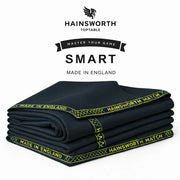 Hainsworth Smart Precut Cloth - 7/8/9FT Professional Speed & Control, 460gsm Directional Nap for Snooker & Pool Tables - Navy