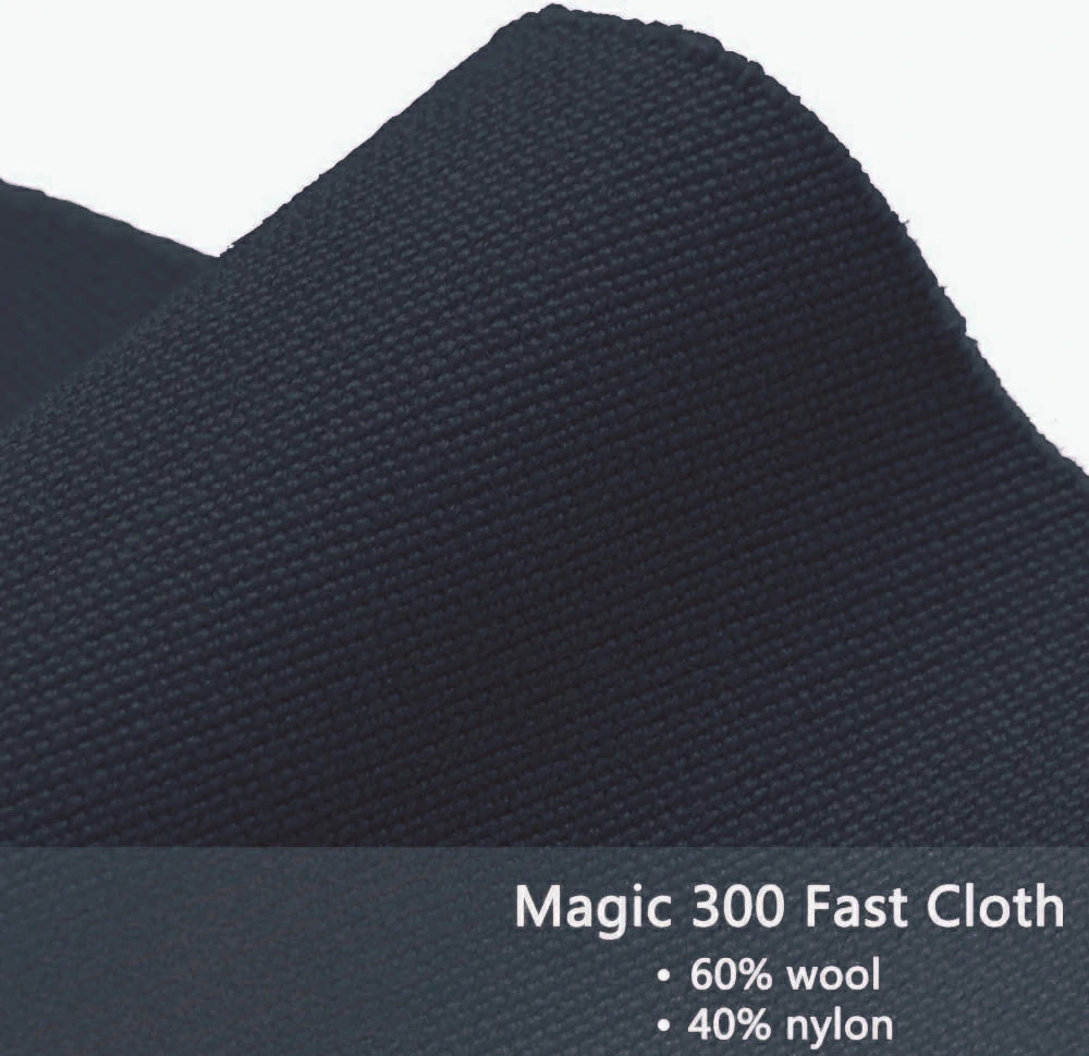 Hainsworth Smart Precut Cloth - 7/8/9FT Professional Speed & Control, 460gsm Directional Nap for Snooker & Pool Tables - Navy