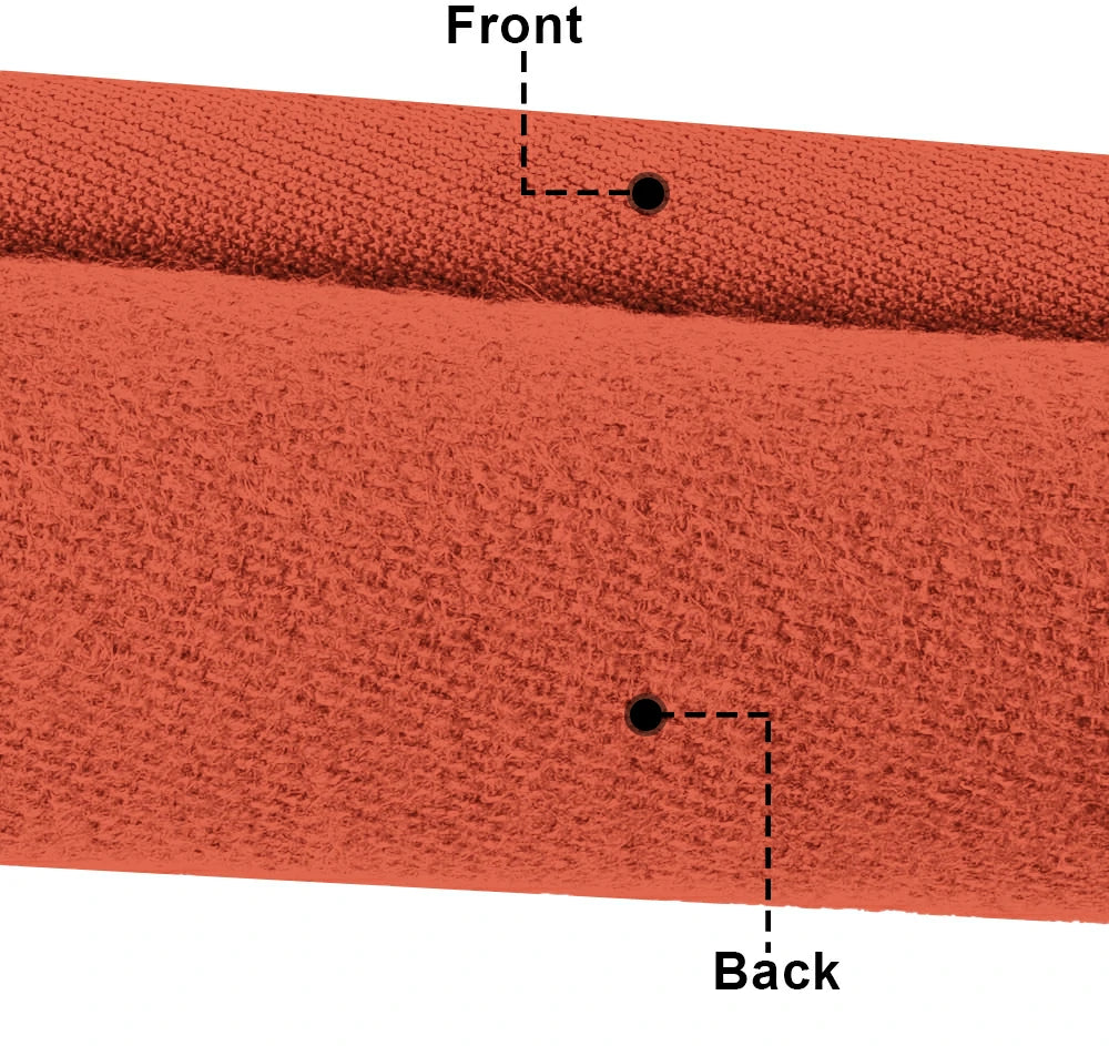 Hainsworth Smart Precut Cloth - 7/8/9FT Professional Speed & Control, 460gsm Directional Nap for Snooker & Pool Tables - Paprika