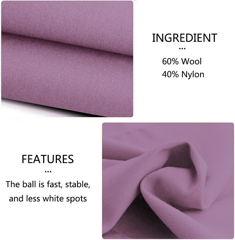 Hainsworth Smart Precut Cloth - 7/8/9FT Professional Speed & Control, 460gsm Directional Nap for Snooker & Pool Tables - Pink