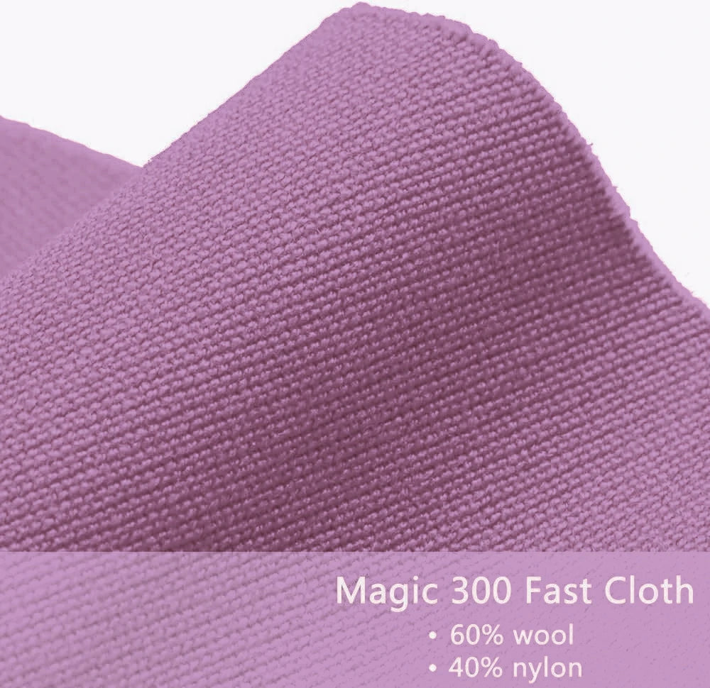 Hainsworth Smart Precut Cloth - 7/8/9FT Professional Speed & Control, 460gsm Directional Nap for Snooker & Pool Tables - Pink