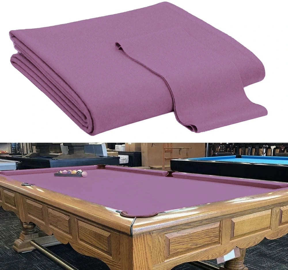Hainsworth Smart Precut Cloth - 7/8/9FT Professional Speed & Control, 460gsm Directional Nap for Snooker & Pool Tables - Pink