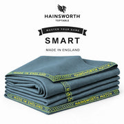 Hainsworth Smart Precut Cloth - 7/8/9FT Professional Speed & Control, 460gsm Directional Nap for Snooker & Pool Tables - Powder Blue