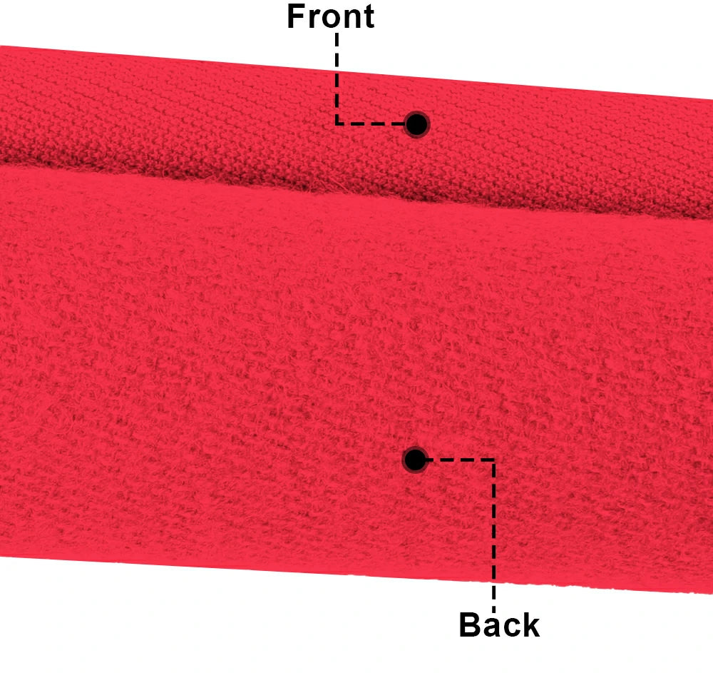 Hainsworth Smart Precut Cloth - 7/8/9FT Professional Speed & Control, 460gsm Directional Nap for Snooker & Pool Tables - Red