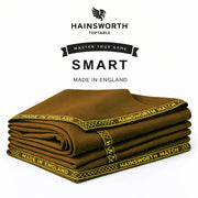 Hainsworth Smart Precut Cloth - 7/8/9FT Professional Speed & Control, 460gsm Directional Nap for Snooker & Pool Tables - Tan