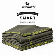 Hainsworth Smart Precut Cloth - 7/8/9FT Professional Speed & Control, 460gsm Directional Nap for Snooker & Pool Tables - Taupe