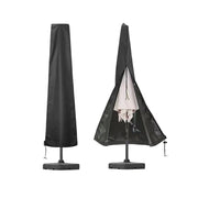 ARIX Outdoor Patio Umbrella Cover 190/240cm - Heavy-Duty Waterproof & Dustproof Protection, Full-Length Storage Cover for Cantilever & Market Umbrellas - Black