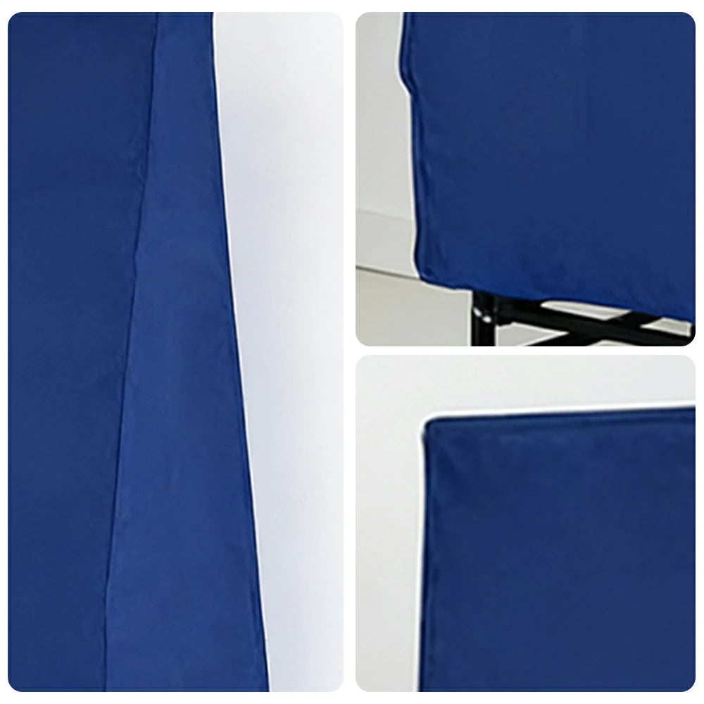 ARIX Foldable Ping Pong Table Cover - Heavy-Duty Waterproof & Dustproof Protection for Indoor & Outdoor Table Tennis Tables - Blue