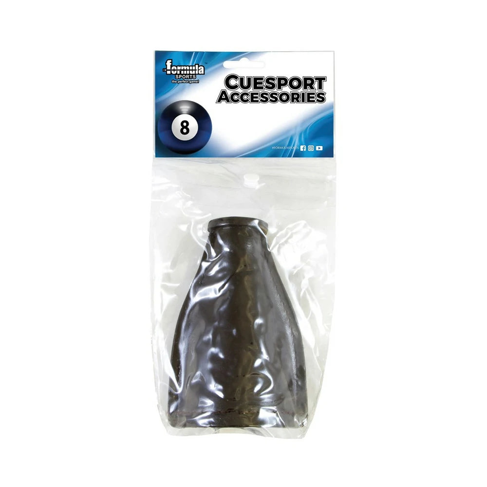 ARIX Leather Kelly Pool Shaker Bottle, Premium Black Shaker for 16 Kelly/Pea Pool Marbles - Black