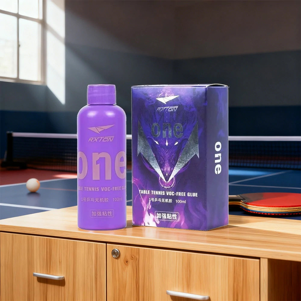ARIX 50/100ml Table Tennis VOC-Free Glue - Strong Bonding, Smooth Application, Stable Elastic Film - Purple