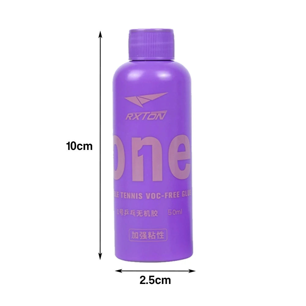 ARIX 50/100ml Table Tennis VOC-Free Glue - Strong Bonding, Smooth Application, Stable Elastic Film - Purple