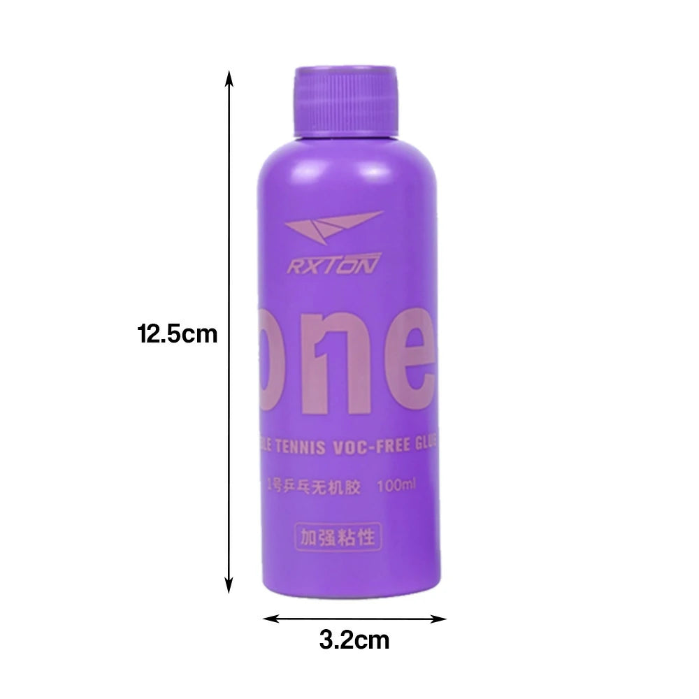 ARIX 50/100ml Table Tennis VOC-Free Glue - Strong Bonding, Smooth Application, Stable Elastic Film - Purple