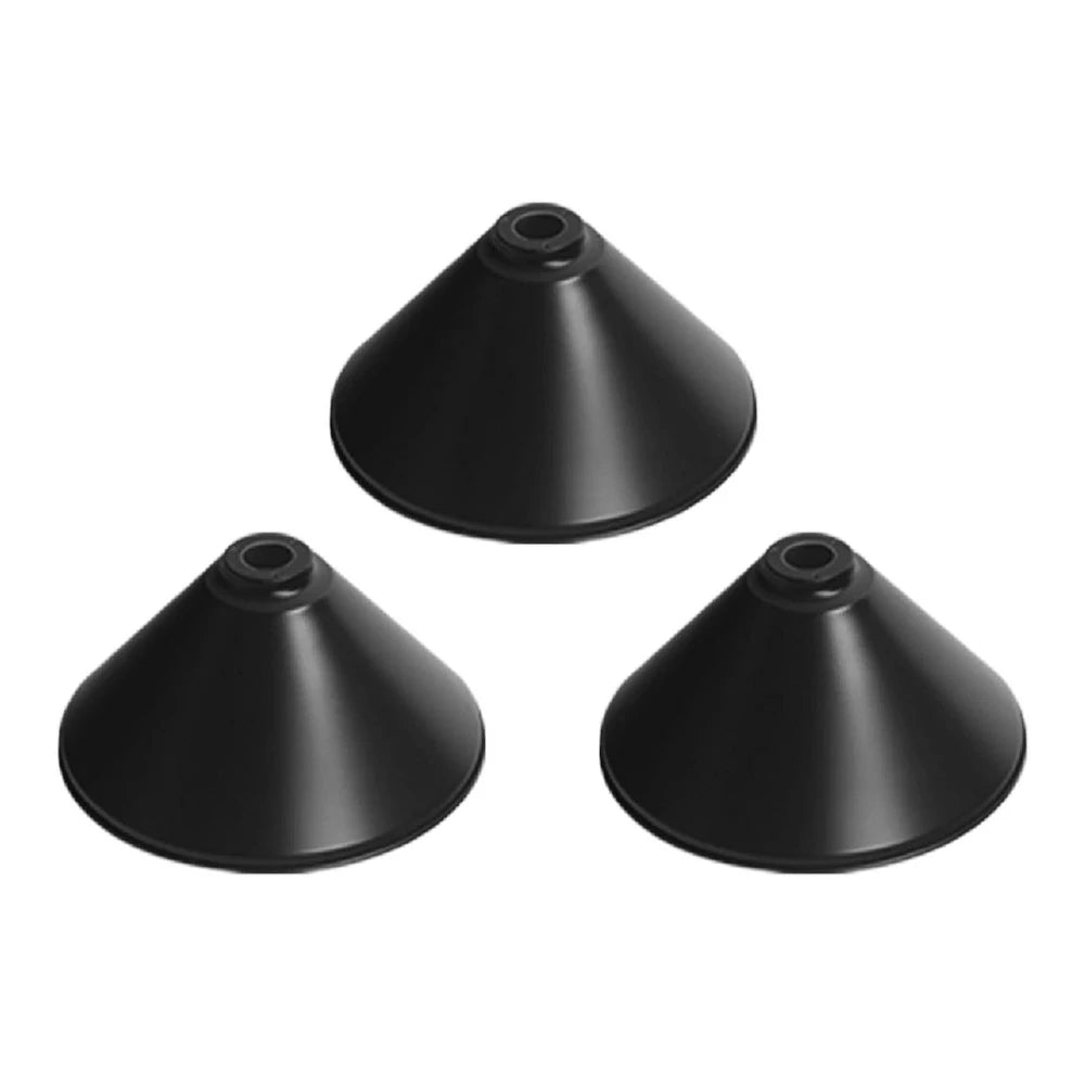 ARIX Billiard Light Shade, Metal Replacement Shade with Satin Chrome Finish - Black