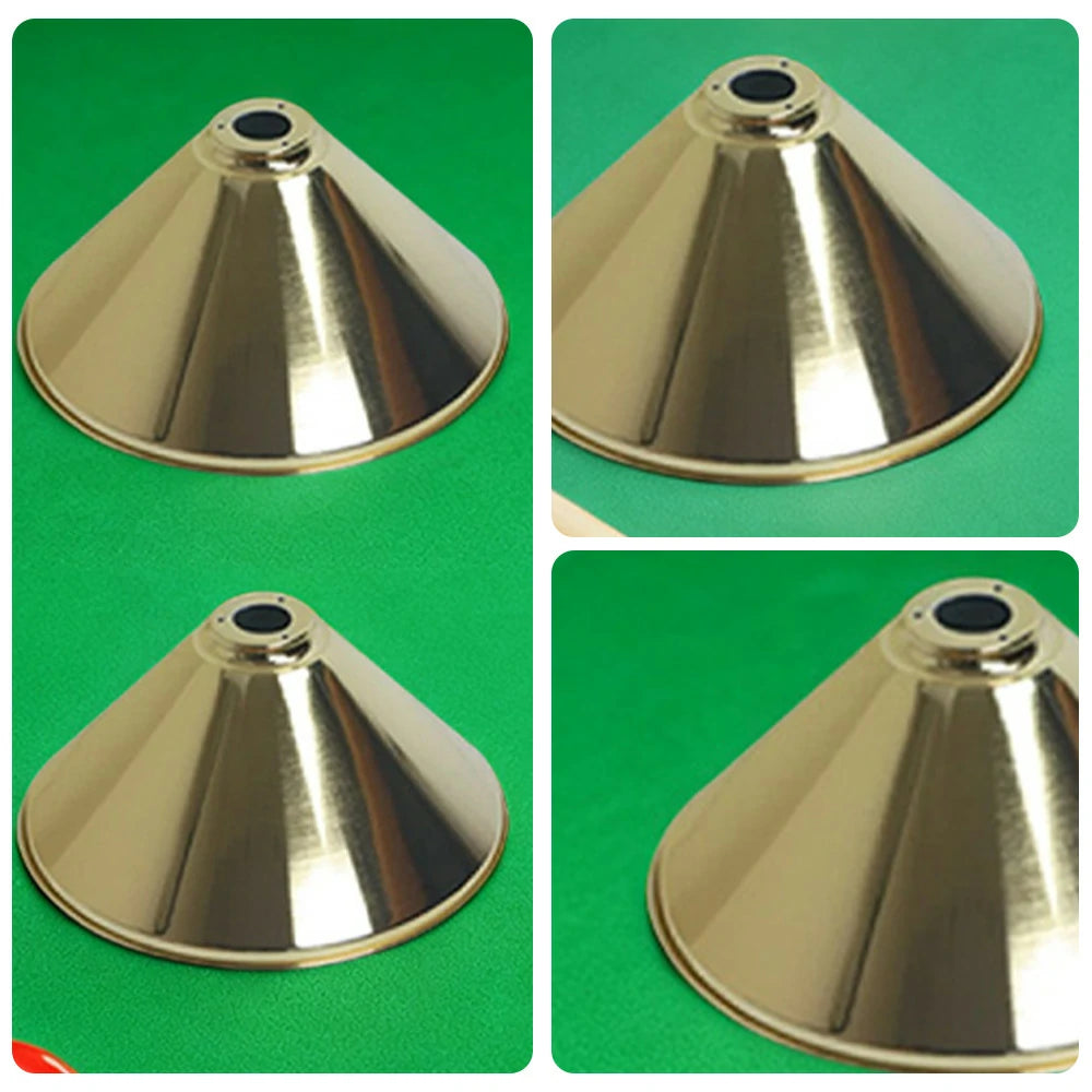 ARIX Billiard Light Shade, Metal Replacement Shade with Brass Finish - Brass