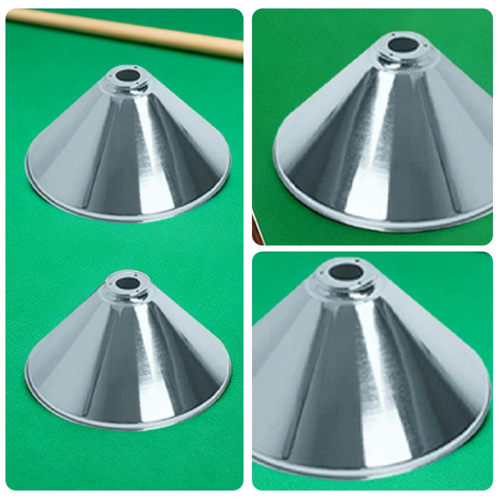 ARIX Billiard Light Shade, Metal Replacement Shade with Chrome Finish - Chrome