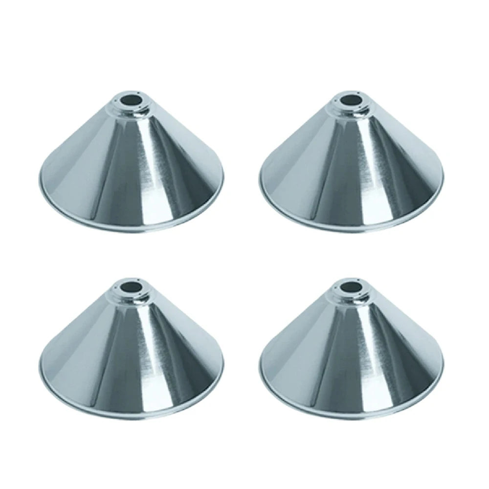 ARIX Billiard Light Shade, Metal Replacement Shade with Chrome Finish - Chrome