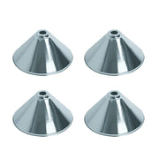 ARIX Billiard Light Shade, Metal Replacement Shade with Chrome Finish - Chrome