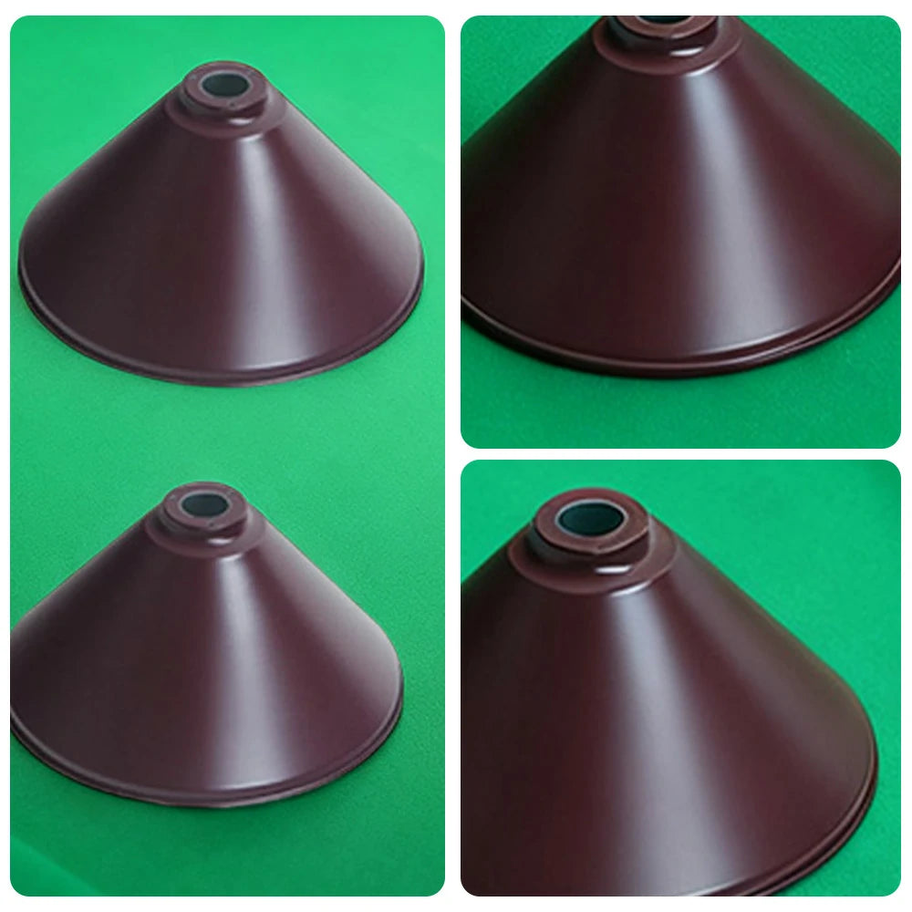 ARIX Billiard Light Shade, Metal Replacement Shade with Smooth Finish - Burgundy
