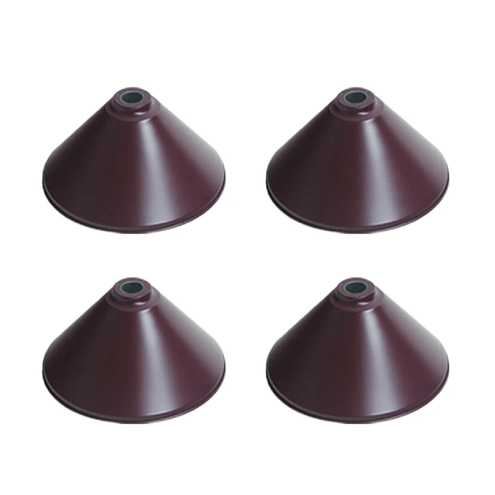 ARIX Billiard Light Shade, Metal Replacement Shade with Smooth Finish - Burgundy